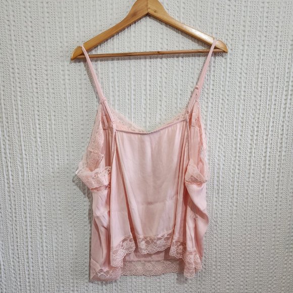 Ryegrass Plus Size Light Pink Lace Cami/ Tank top Size 2X - Picture 2 of 15
